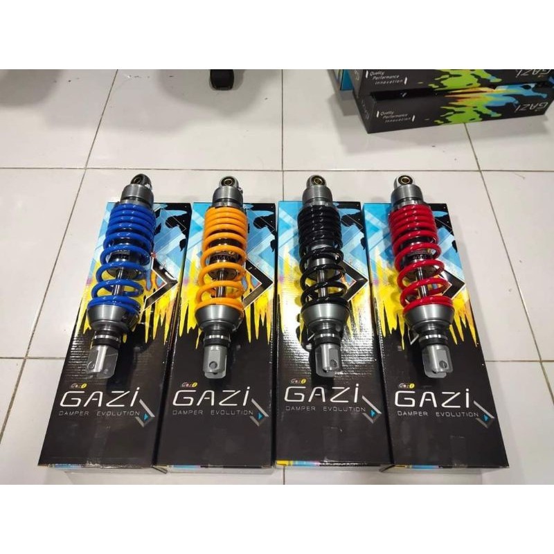โช๊คหลัง โช้ค GRZI SUPREME RX สำหรับXmax,Pcx ยาว 320_330 สีดำ เหลือง ...
