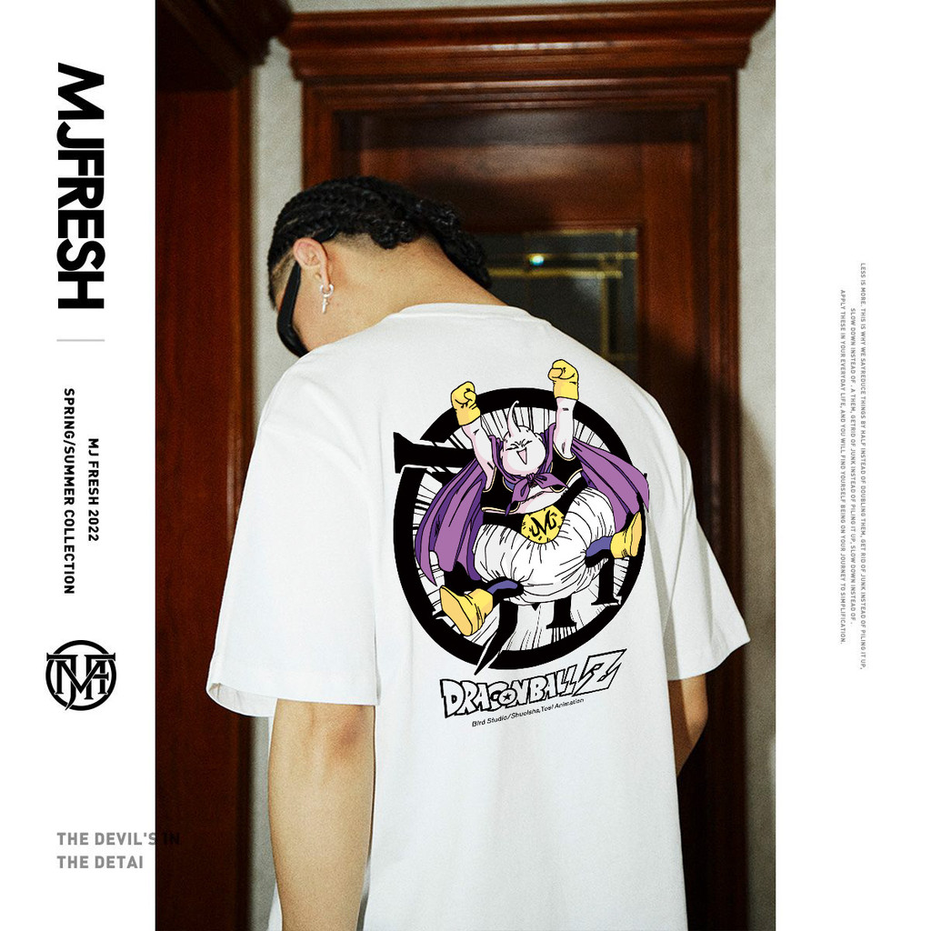 [Pure Cotton Ready Stock] MJ FRESH S24 New Style Street Wear Majin Buo