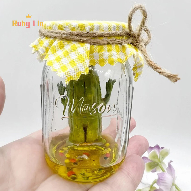 Ruby Lin Grumpy Picking In A Jar ประติมากรรมตลก Aojiao Jar ดองการ์ตูนจอ ...