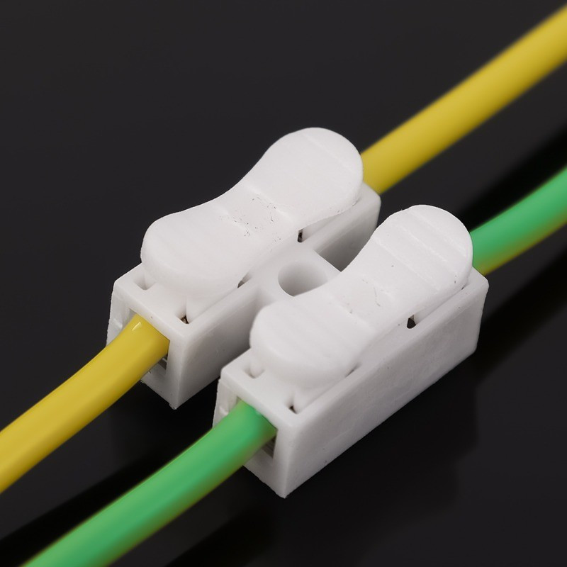 10/20pcs Push Type Terminal CH2 ฤดูใบไม้ผลิเชื่อมต่อ 0.5-2.5mm2 เหมาะ ...