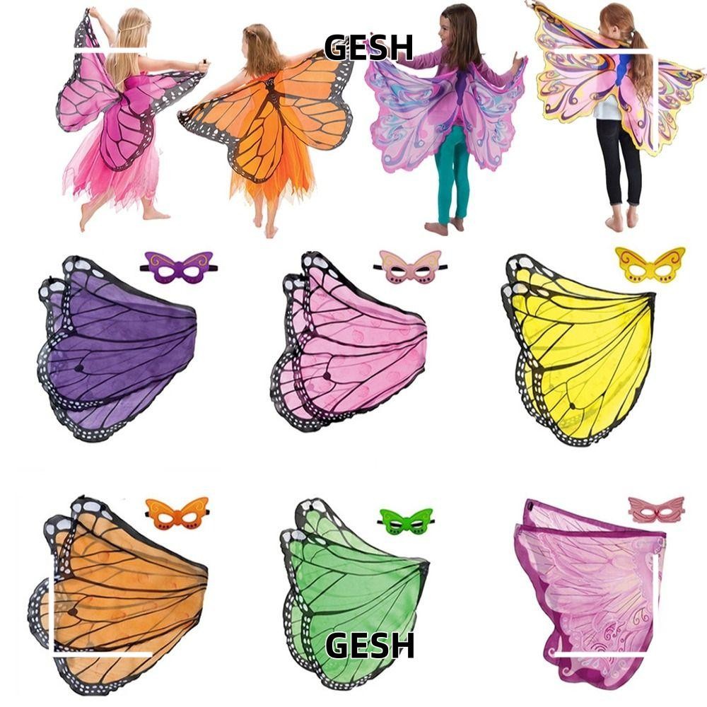 GESH เสื้อคลุมปีกแบบแฟนซี, เครื่องแต่งกายสำหรับการแสดงเป็นนางฟ้า ...