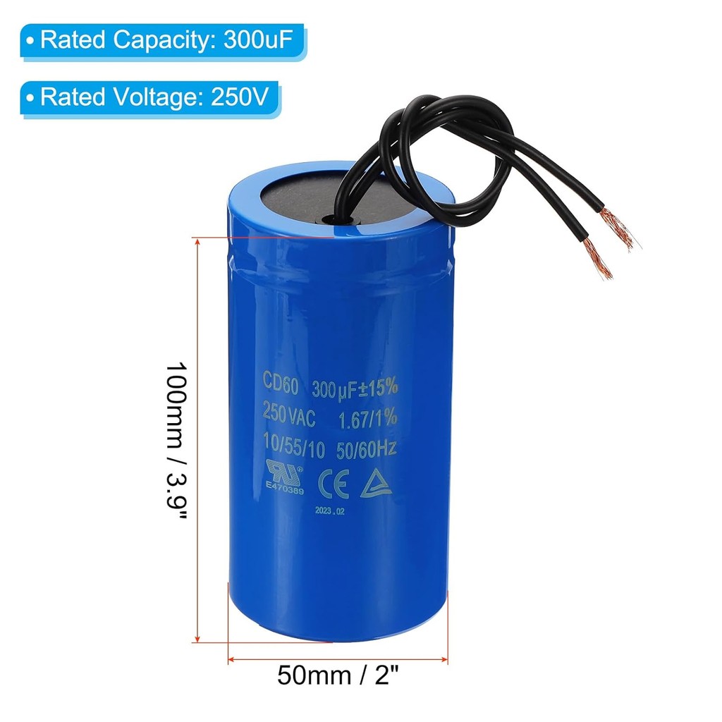 AC 250 V CD60 Condensatore di Marcia,Condensatore Motore Avviamento