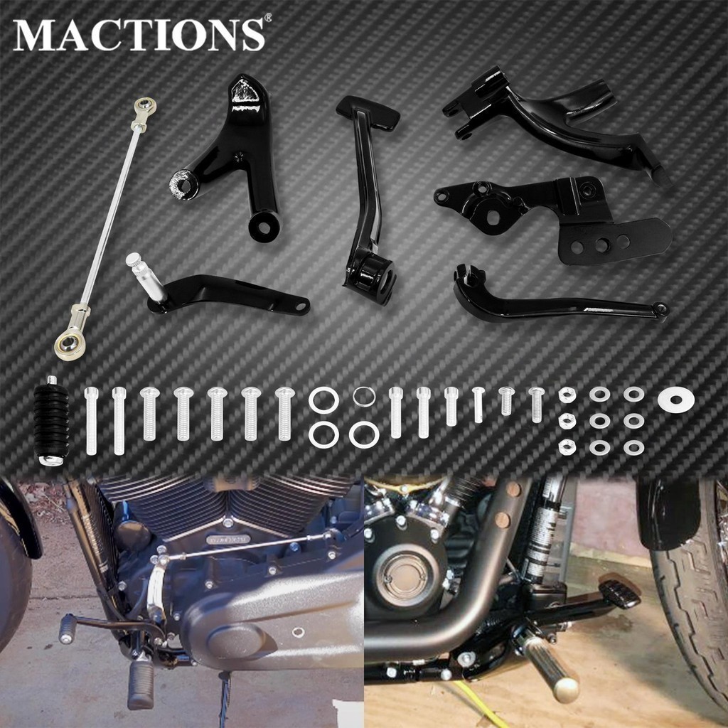YJ Motorcycle Billet Aluminum Forward Control Foot Peg Kits Foot Pegs ...