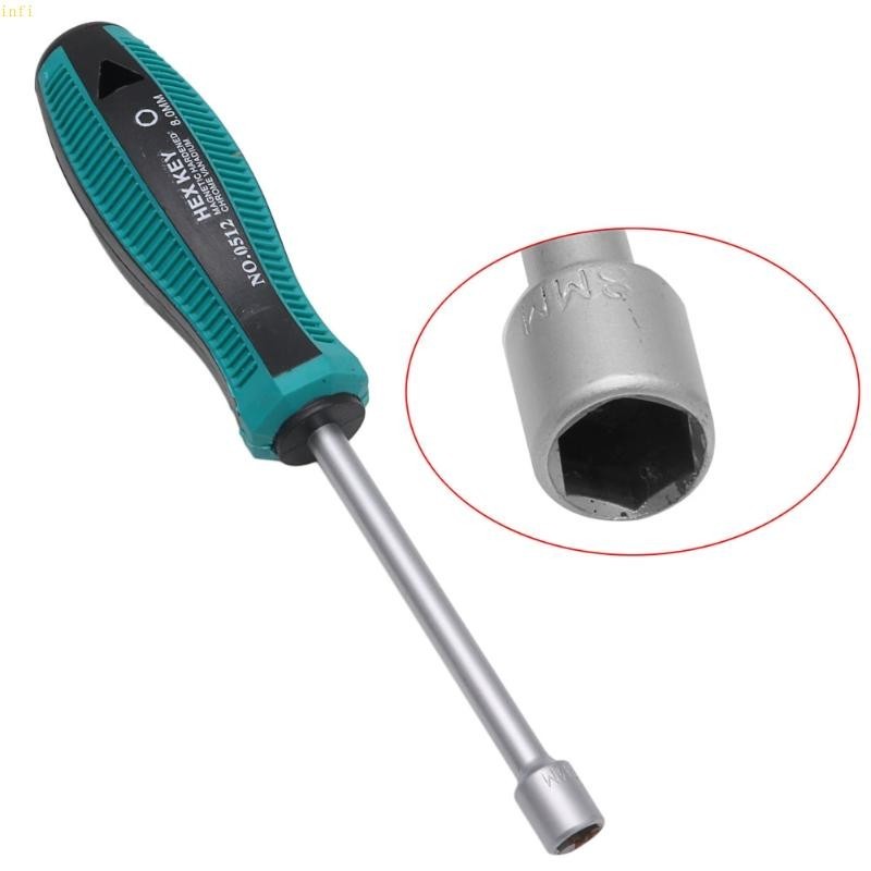 Infi Metal Socket Driver ประแจไขควง Hex Nut สําหรับ Key Nutdriver ...
