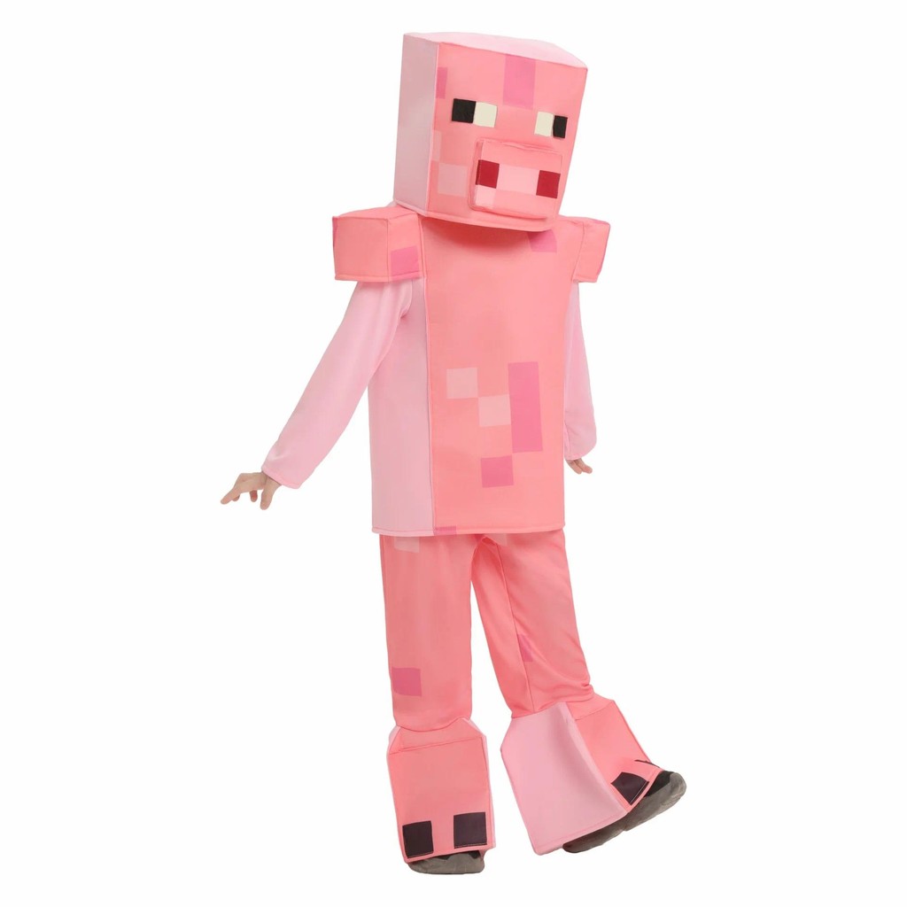 เด็กเกม My World Minecraft Creeper หมูเกราะเพชรบทบาทเล่นแต่งตัวชุดชาย ...