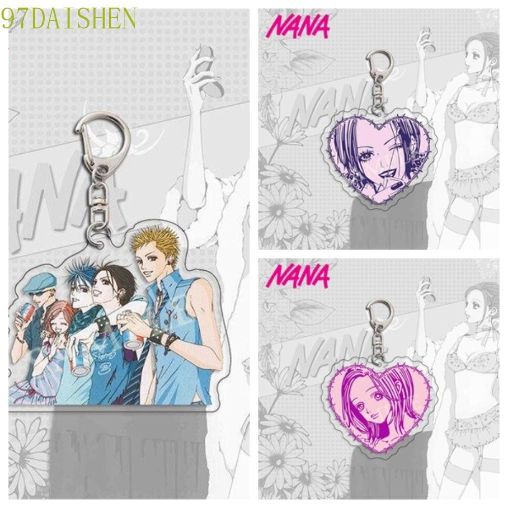 Daishen1 NANA พวงกุญแจอะคริลิค,อะคริลิคอะนิเมะ NANA NANA Key แหวน ...