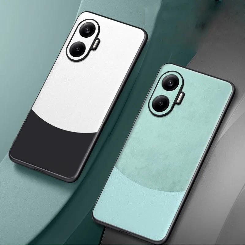 สําหรับ Xiaomi POCO F7 5G หรูหราซิลิโคนหนังสี Match สําหรับ Xiaomi POCO ...