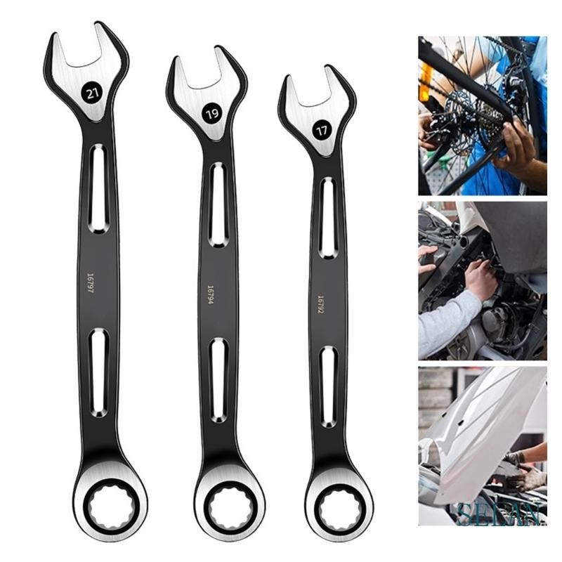 SEL Professional Open End Ratchets ประแจ 6 มม.-22 มม.เหล็กผสม Spanners ...