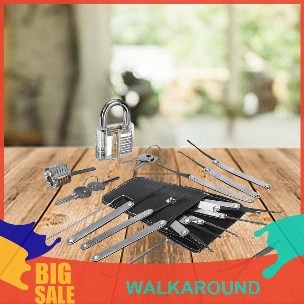 Extractor Padlock Lockpick ชุดเครื่องมือ Key Tool Extractor Removing ...