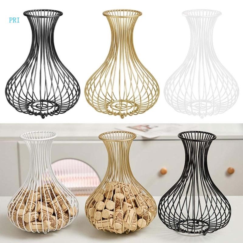 Pr Wine Cork Holder Bottle Stopper Storage Container Display Rack for ...