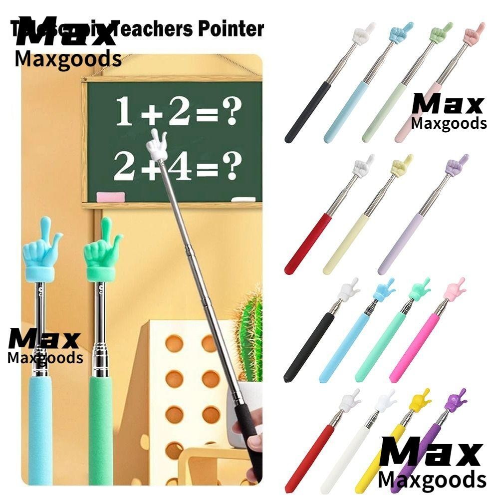 Maxg Finger Reading Sticks Retractable สแตนเลส Telescopic Rod ...