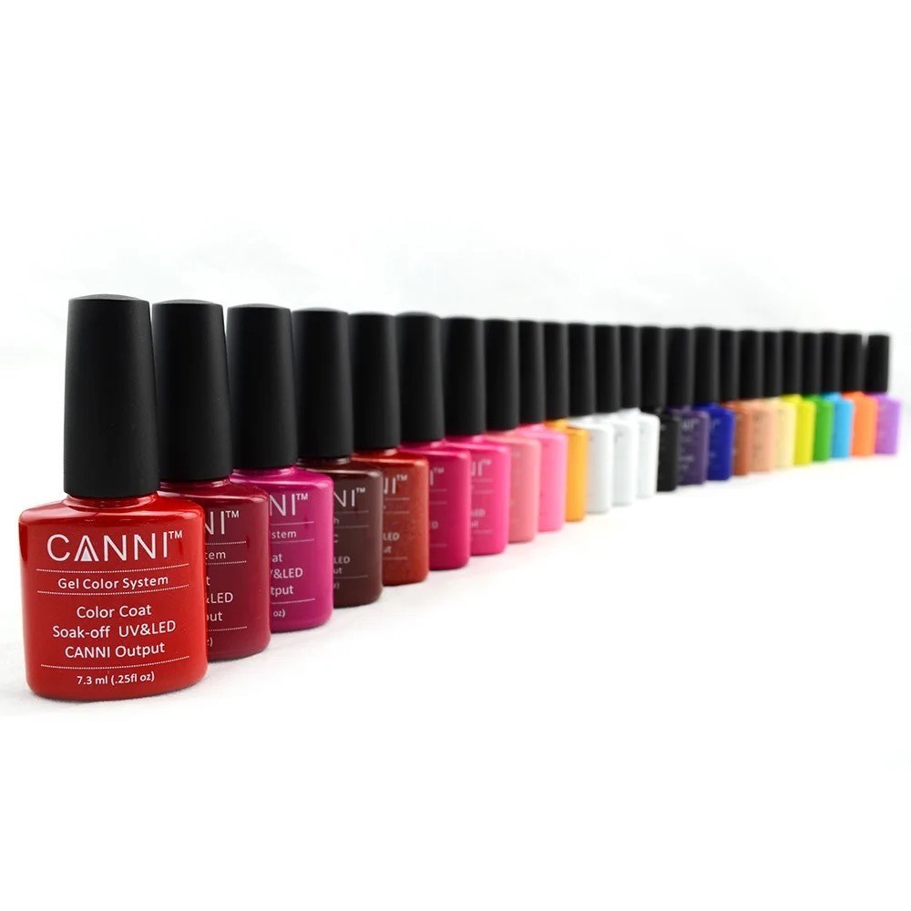 Canni Gel Color 7.3ml. แคนนิฝาดำรุ่นขายดีสุดฮิต ชุดที่3 เบอร์ 201-256 ...