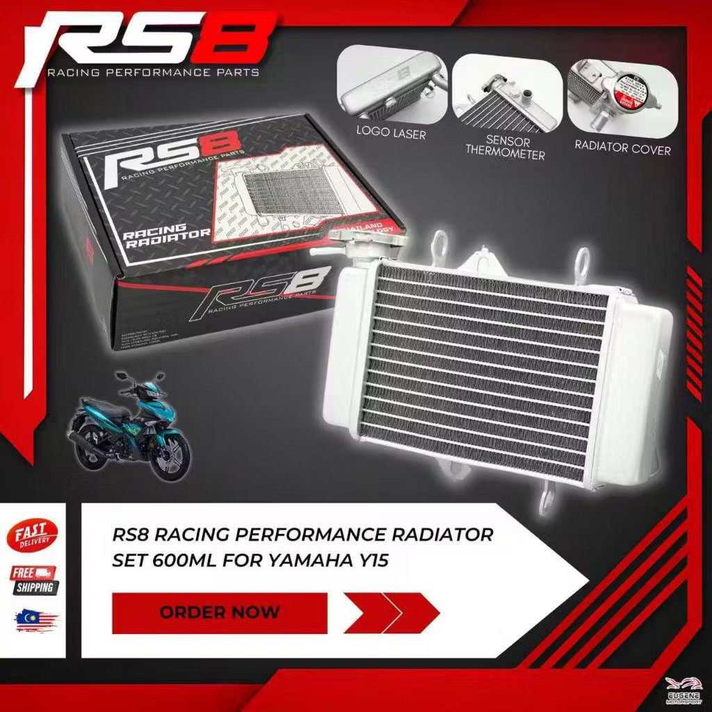 600ML PNP เท่านั้น RS8 LARGE RADIATOR Y15ZR Y16 LC135 V1-V8 RS150 ...