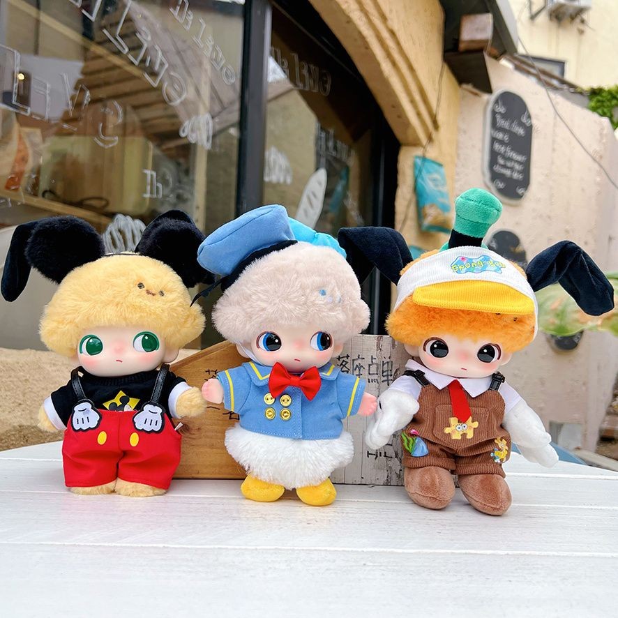 ชุดเสื้อผ้า Dimoo ลาย Donald Duck, Mickey และ SpongeBob SquarePants จาก ...
