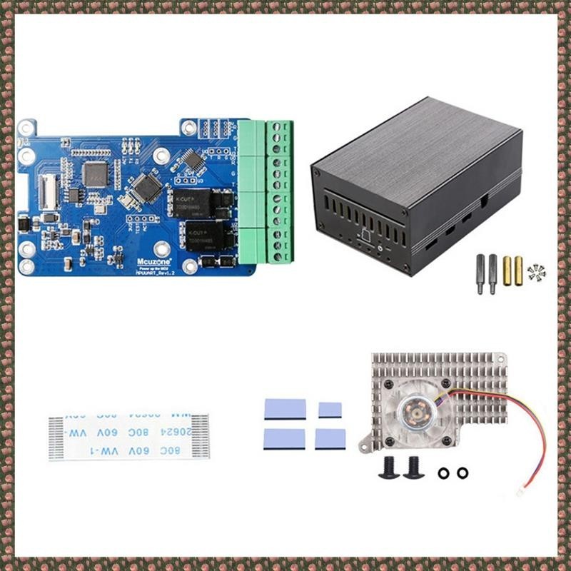[homegarden1] Mpuuart PCIe เป็น USB UART HAT+พัดลมระบายความร้อน+เคส ...