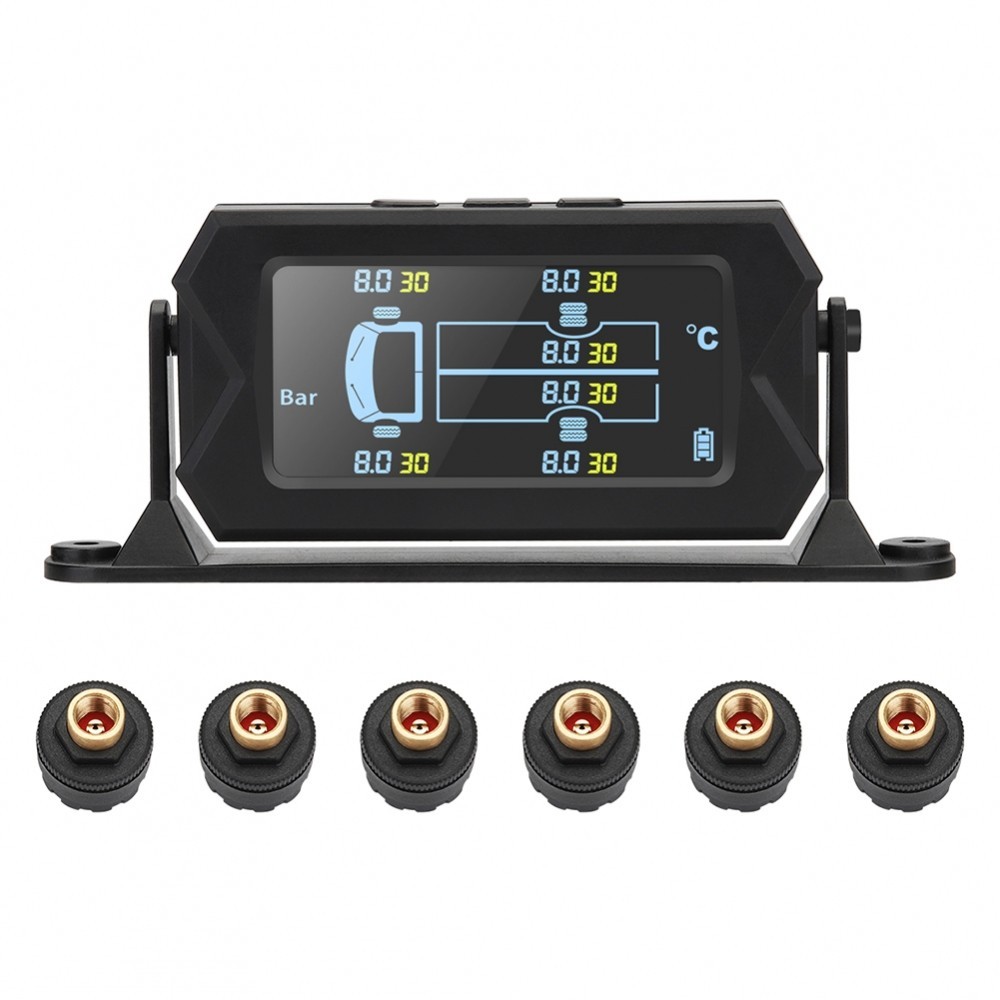 State of the Art Universal Wireless TPMS LCD ระบบตรวจสอบความดันยาง ...