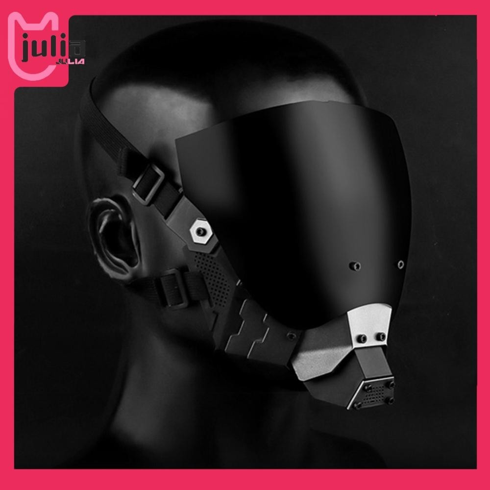 [Julia1.th] Commander Mask Breathable Punk Cool หน้ากากคอสเพลย์อุปกรณ์ ...