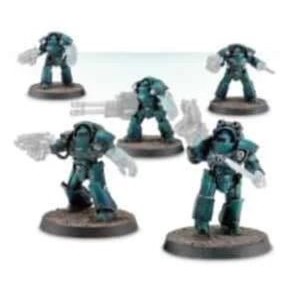 Space Marines Legion Tartaros Terminators Unpainted เรซิ่นรุ่นกล้อง ...