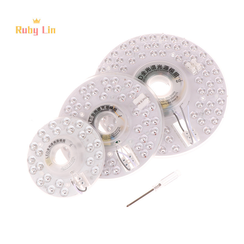 Ruby Lin ไฟ LED แผงไฟเพดาน LED โมดูล 220V พัดลมเพดานไฟ LED ชุด 20W 40W ...