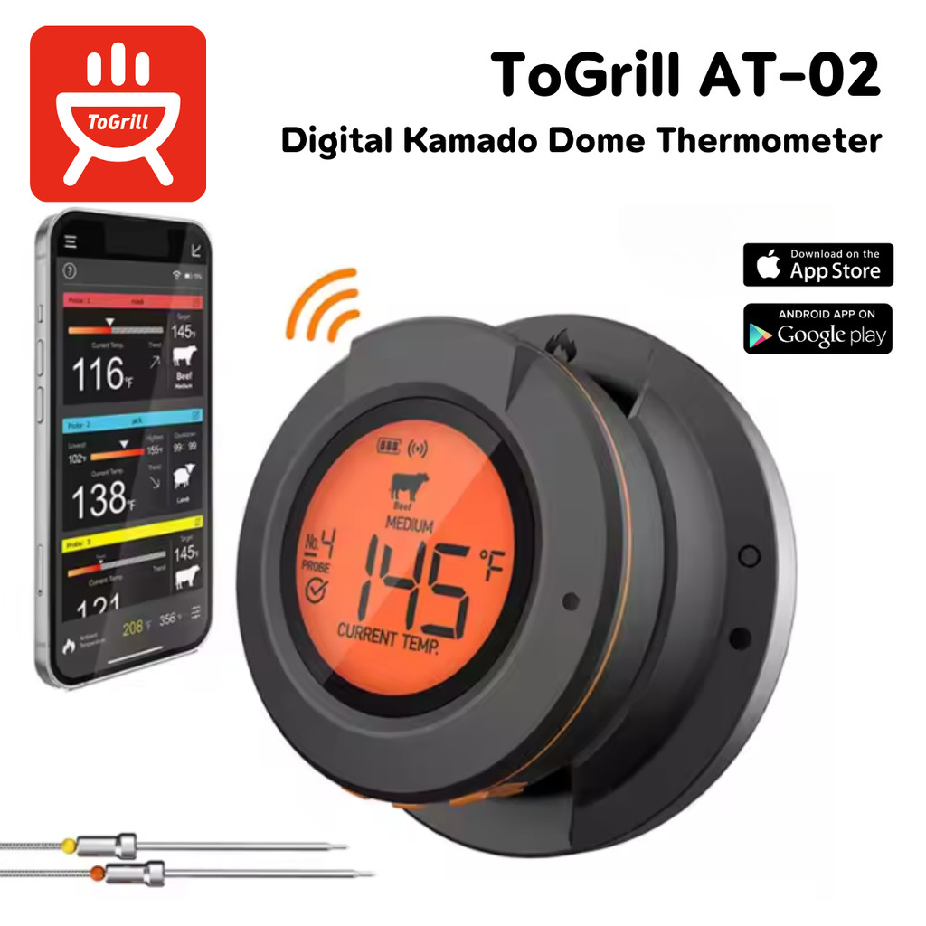 HerQs Dome Thermometer - BBQ Village