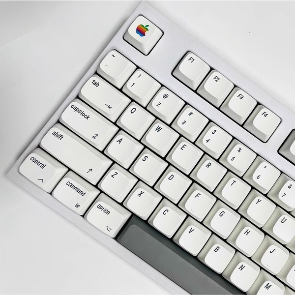 keycap ไทย keycap keycaps คีย์แคป Apple Style Keycap MAC Minimalist ...