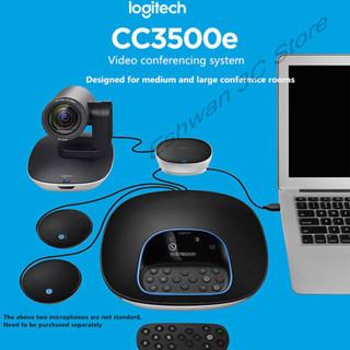 Original Logitech CC3500e Video Conference System Group โซลูชั่นการ ...