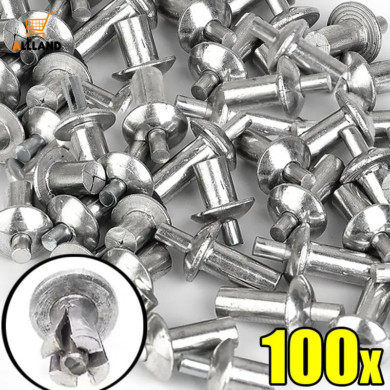 100/50/30pcs M5 อลูมิเนียมขยาย Rivets - โลหะ Rivetnut Fasteners ขยาย ...