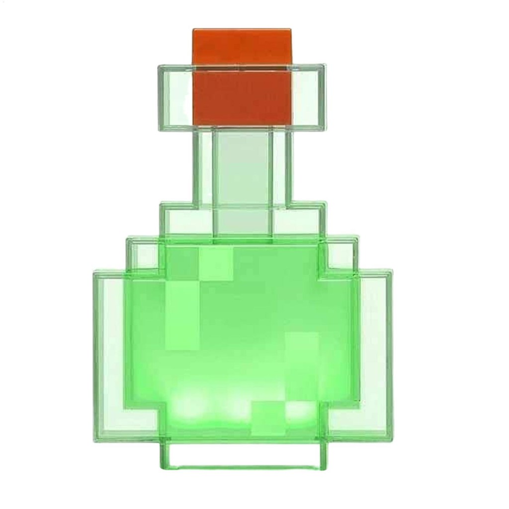 Minecraft potion ขวดไฟกลางคืนหลอดไฟ LED 8 สีเปลี่ยนได้ werfhth | Shopee ...