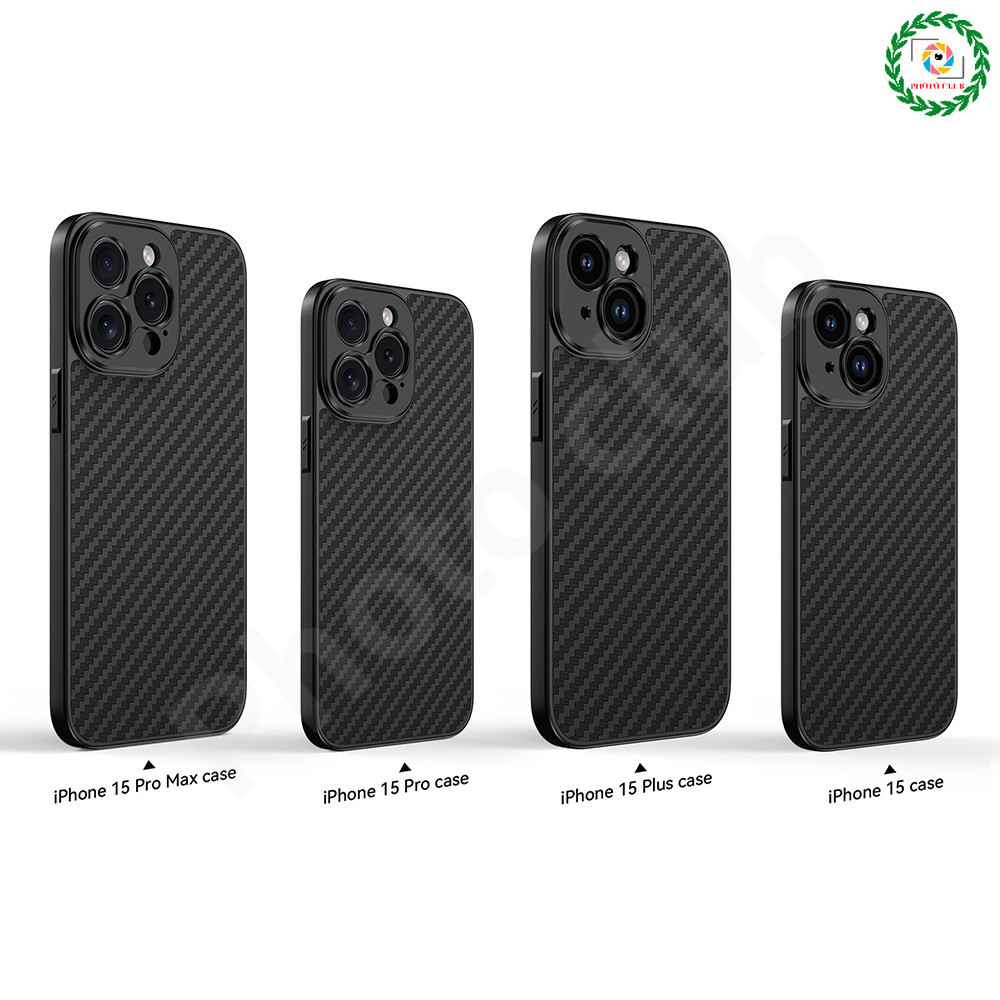 17mm Thread Mount เคสโทรศัพท์สําหรับ IPhone 15 Pro Max Plus Carbon ...