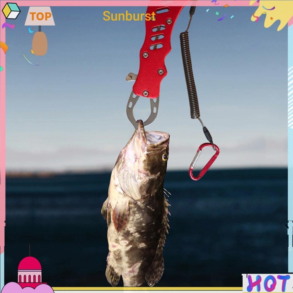 คีมตกปลา Fish Gripper One Hand Operation Hook Remover Tool Fishing ...