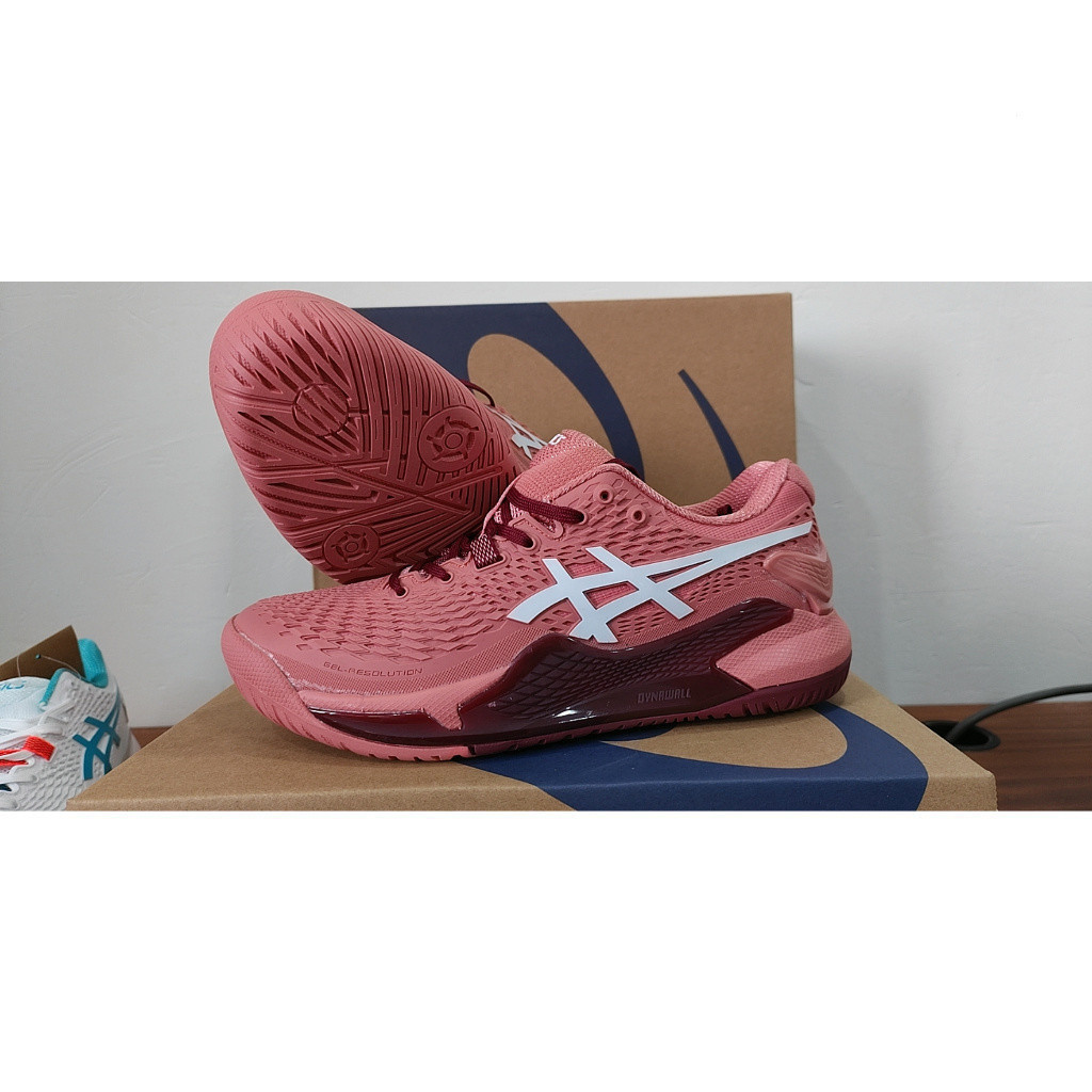 Asics GEL-Resolution 9-7สีรองเท้าเทนนิสอาชีพชายและหญิง Zhang Shuai ...
