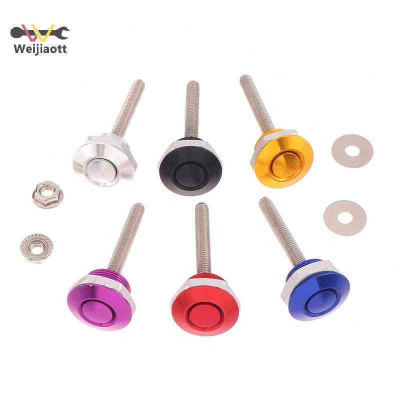 [Wjt] Universal 25mm Car Push Button Bonnet Hood Pin Lock Clip Kit ...