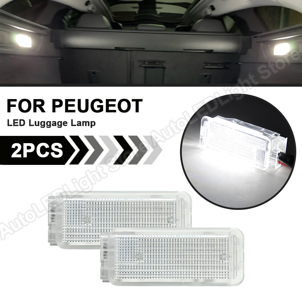 Illuminazione Targa Posteriore A LED Per Peugeot 207 307 308 406 407 408 508 1007 3008 5008 RCZ Partner Expert
