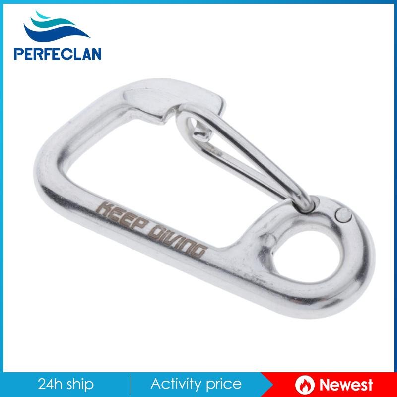 High Strength Stainless Steel Hook Clip Carabiner for Diving Rope ...