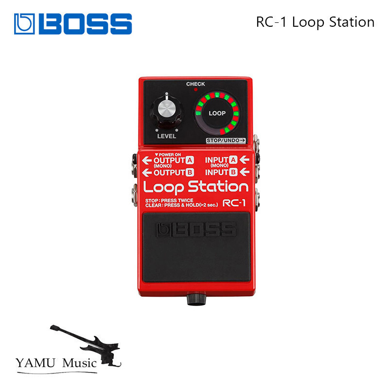 BOSS RC1 Loop Station กีตาร์ไฟฟ้าการบันทึก Loop Stompbox RC1 ...