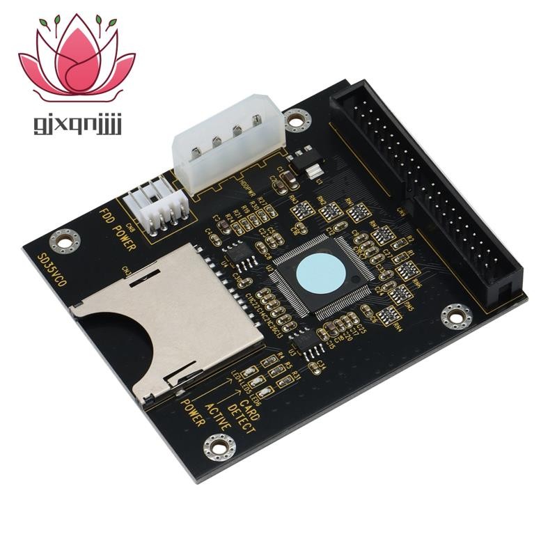 การ์ดอะแดปเตอร์ 3.5 IDE SD 3.5 นิ้ว 40Pin ชาย IDE ฮาร์ดดิสก์ไดรฟ์การ์ด ...