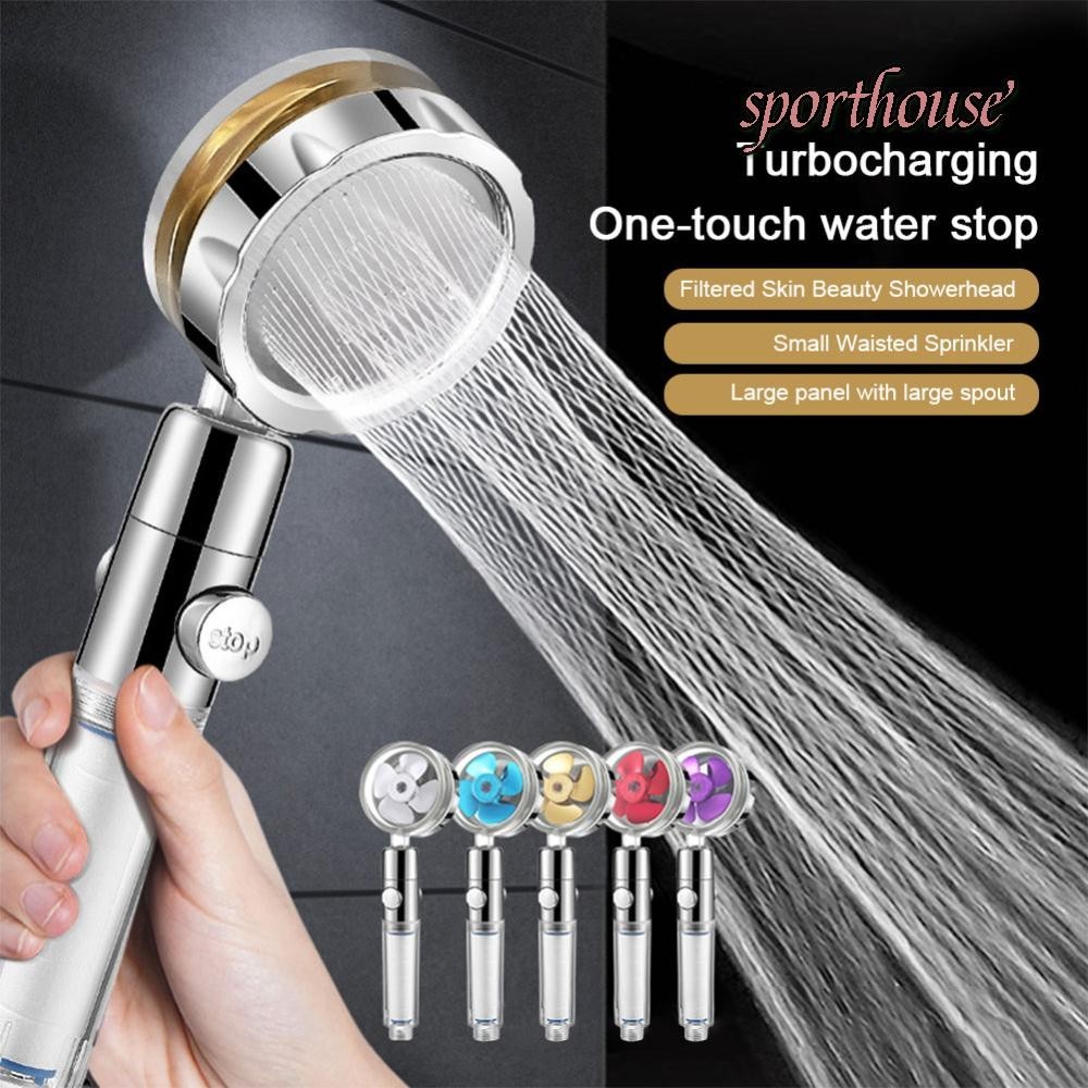 มือถือ 360 องศาหมุนหัวฝักบัว Vortex พร้อม Pause Switch Turbocharged ...