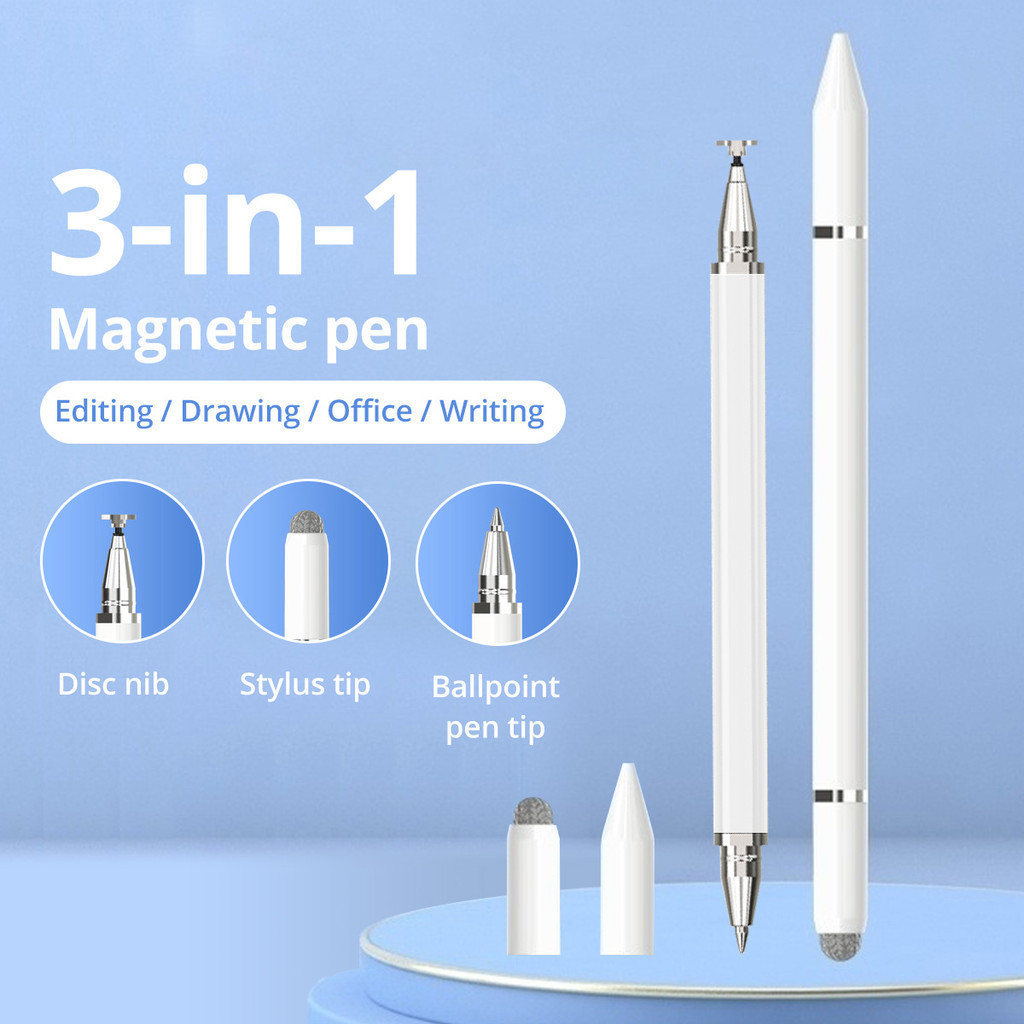 3 in 1 Magnetic Stylus ปากกาสําหรับ Xiaomi Redmi Pad SE 8.7 2024 Mipad ...