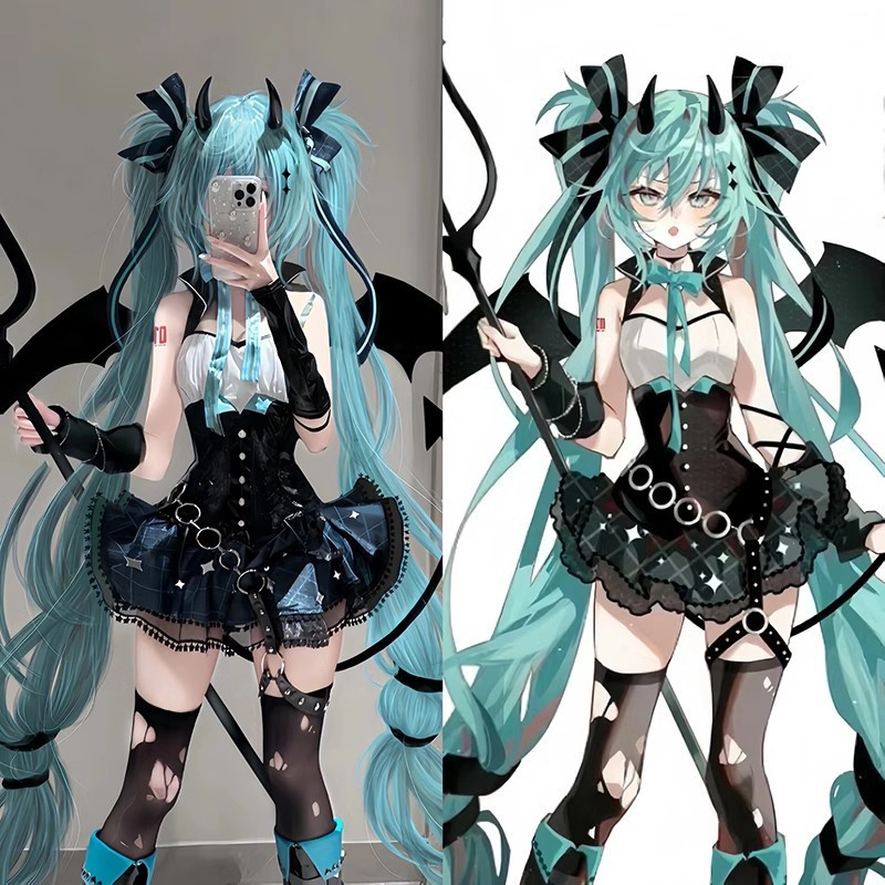 [ลดเดี่ยวครั้งแรก] Hatsune Little Raccoon cos เสื้อผ้าสองมิติ Little ...