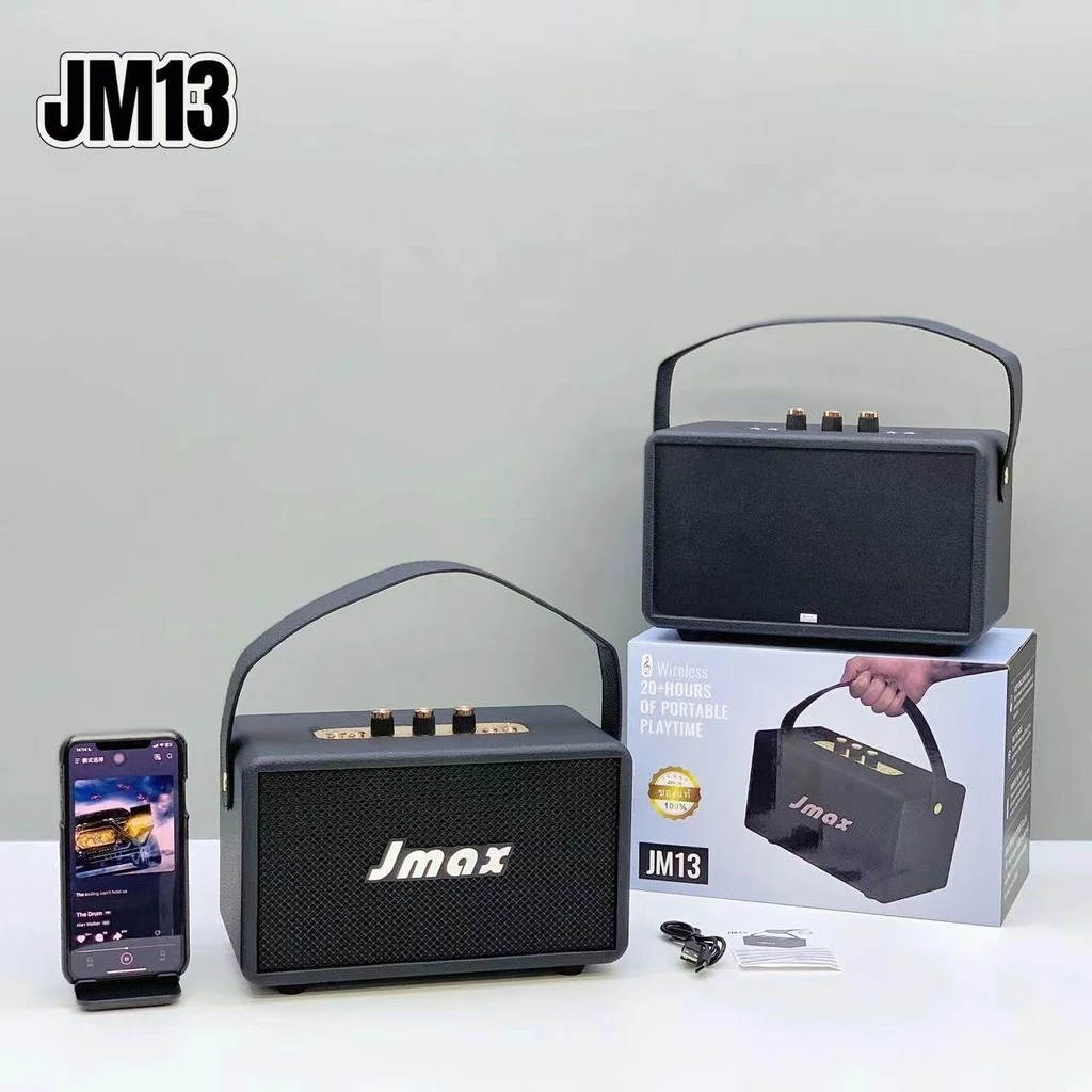 JMAX JM13 ลำโพงบลูทูธ 24W พร้อมสายหิ้ว