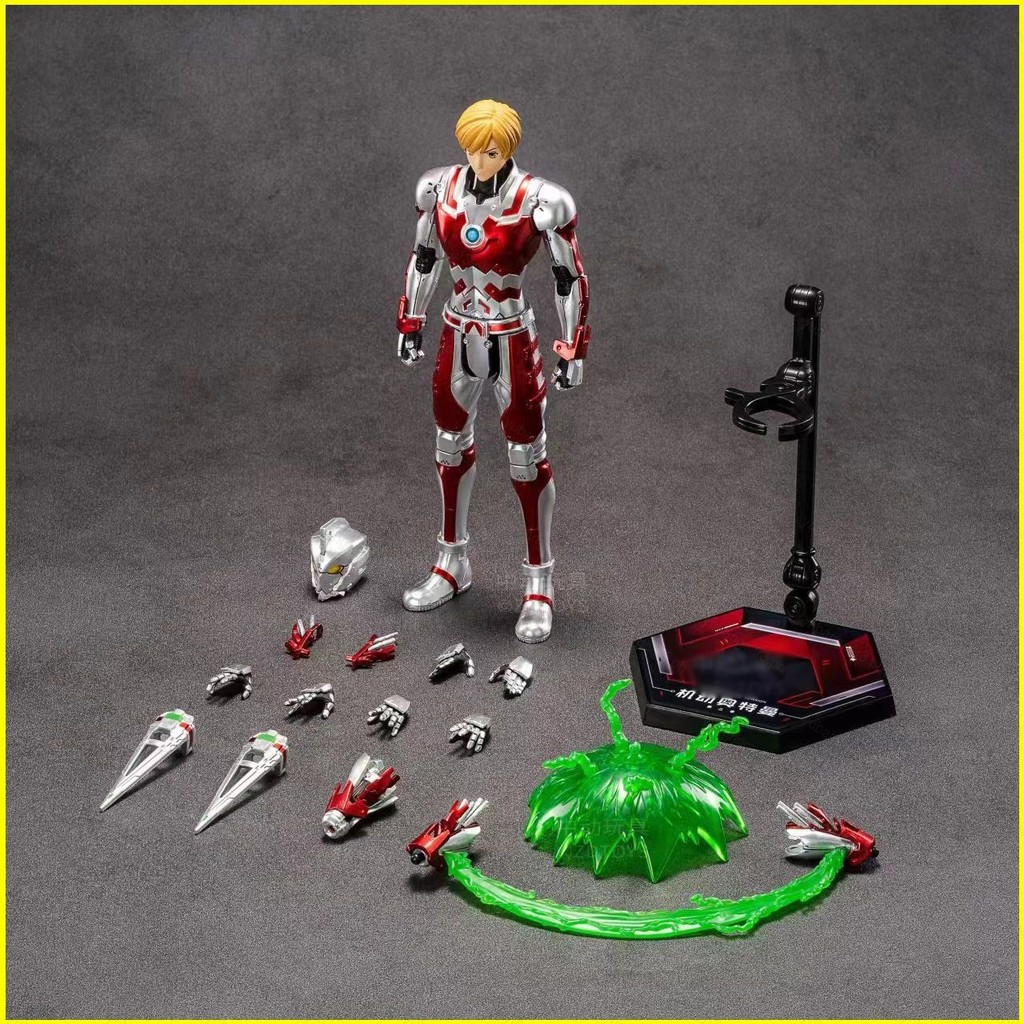 YB3 Ultraman ชุด Limiter Release Action Figure Movable Joint Ace Z Tiga ...