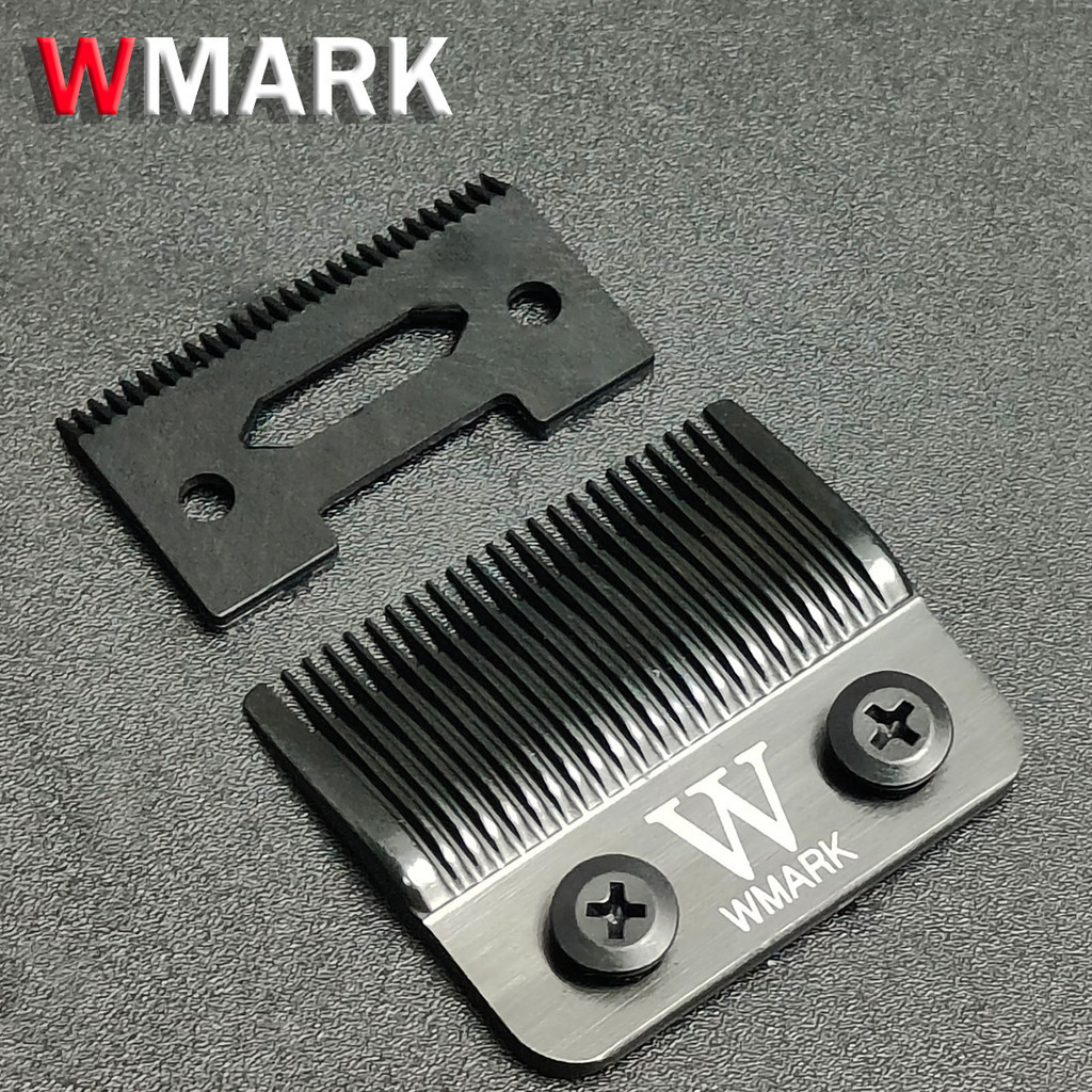 WMARK W-13 DLC FADE ปัตตาเลี่ยนตัดผมใบมีดสํารองผง Metallugry เซรามิค ...