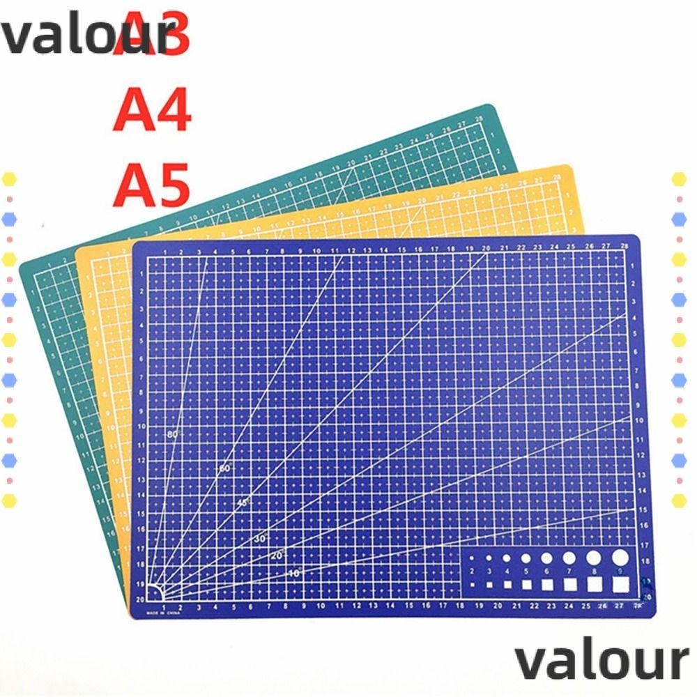 Valour แผ่นรองตัดหนัง PVC ขนาด A3 A4 A5 แบบสองด้าน สําหรับงานหัตถกรรม ...