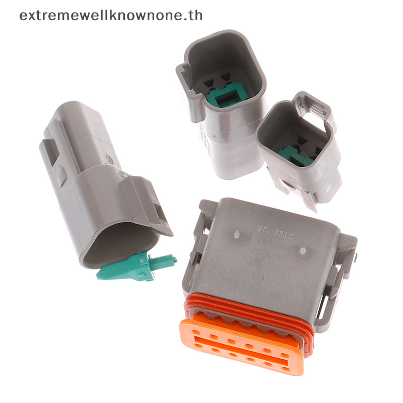 MIUYTRN DT Kabelverbinder Wasserdicht - 2-12 Pin Automotive Stecker
