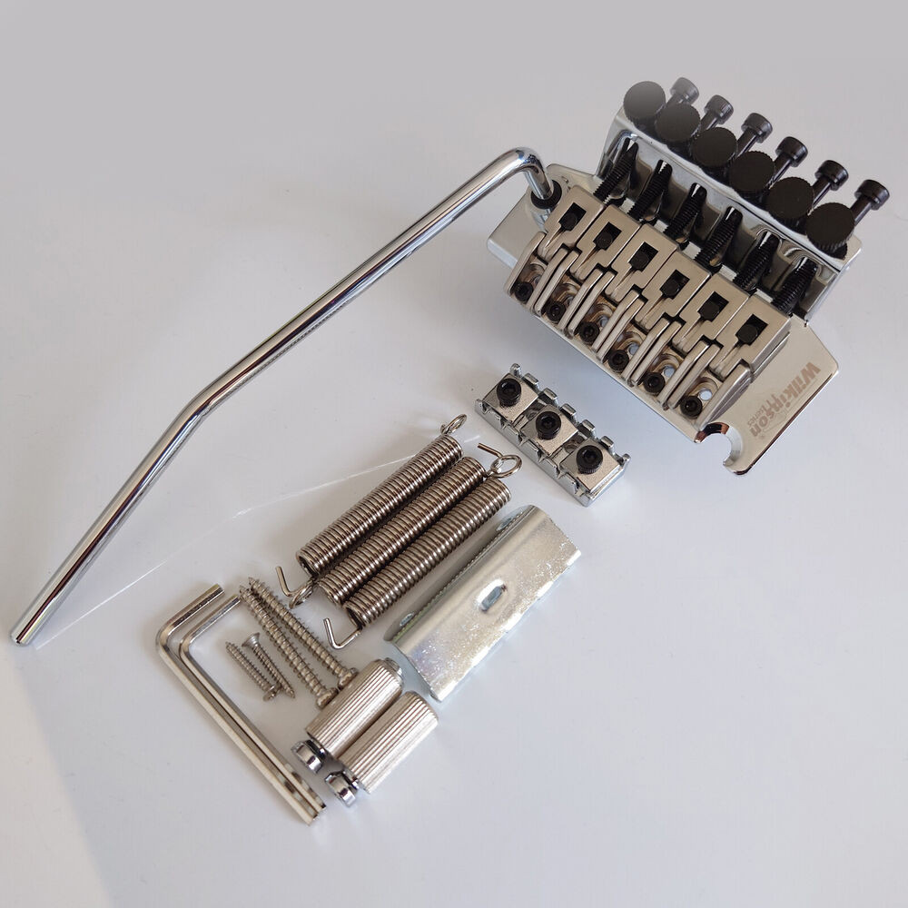 Wilkinson WODL1 6string กีตาร์ไฟฟ้า Chrome Double Lock Tremolo Bridge ...