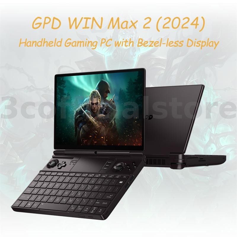 Gpu WIN Max 2 2024 8840u CPU 10.1 นิ้วแล็ปท็อปมือถือ Mini Gamer PC ...