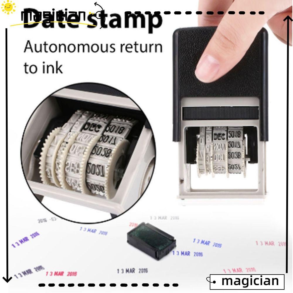 Mag Ink Date Stamp เครื่องเขียนสมุดภาพพลาสติกสี่เหลี่ยม | Shopee Thailand
