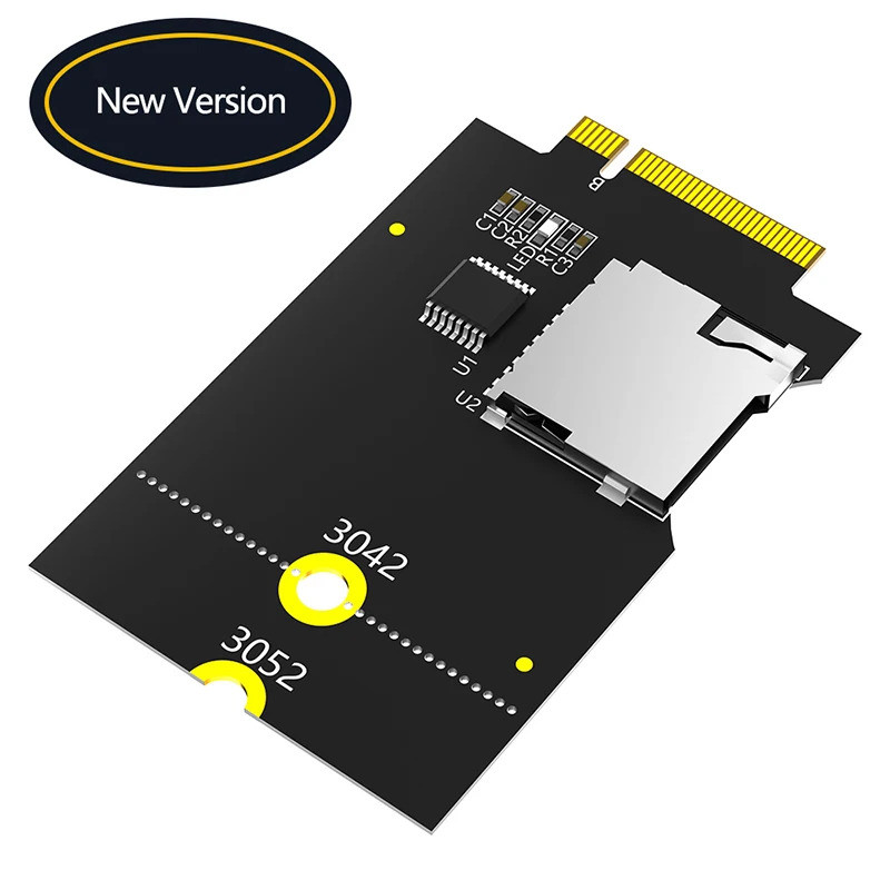 M.2 B KEY USB BUS TO Micro SD SDHC SDXC TF Card T-Flash Reader ADAPTER ...
