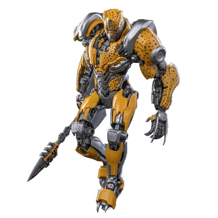 ให้ความสนใจกับจุดลด yolopark AMK Yellow Leopard รุ่นประกอบที่เคลื่อน ...