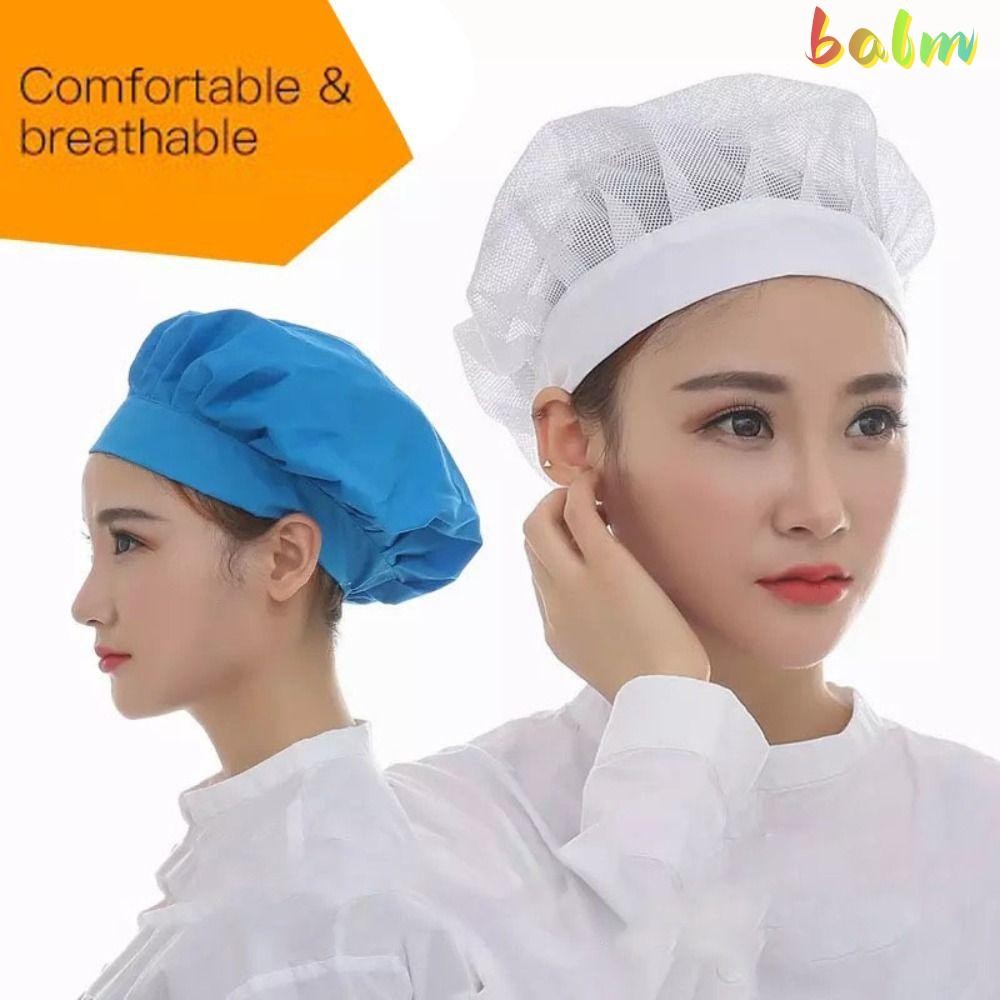 Balm Chef Cap, Hair Nets Work Headband Cook Hat, Chic Food Service ...